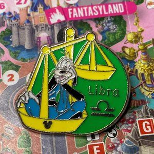 Libra Goofy Zodiac Pin